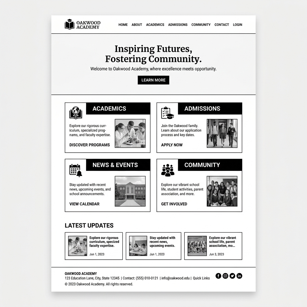 LBB Cendekia Website preview image